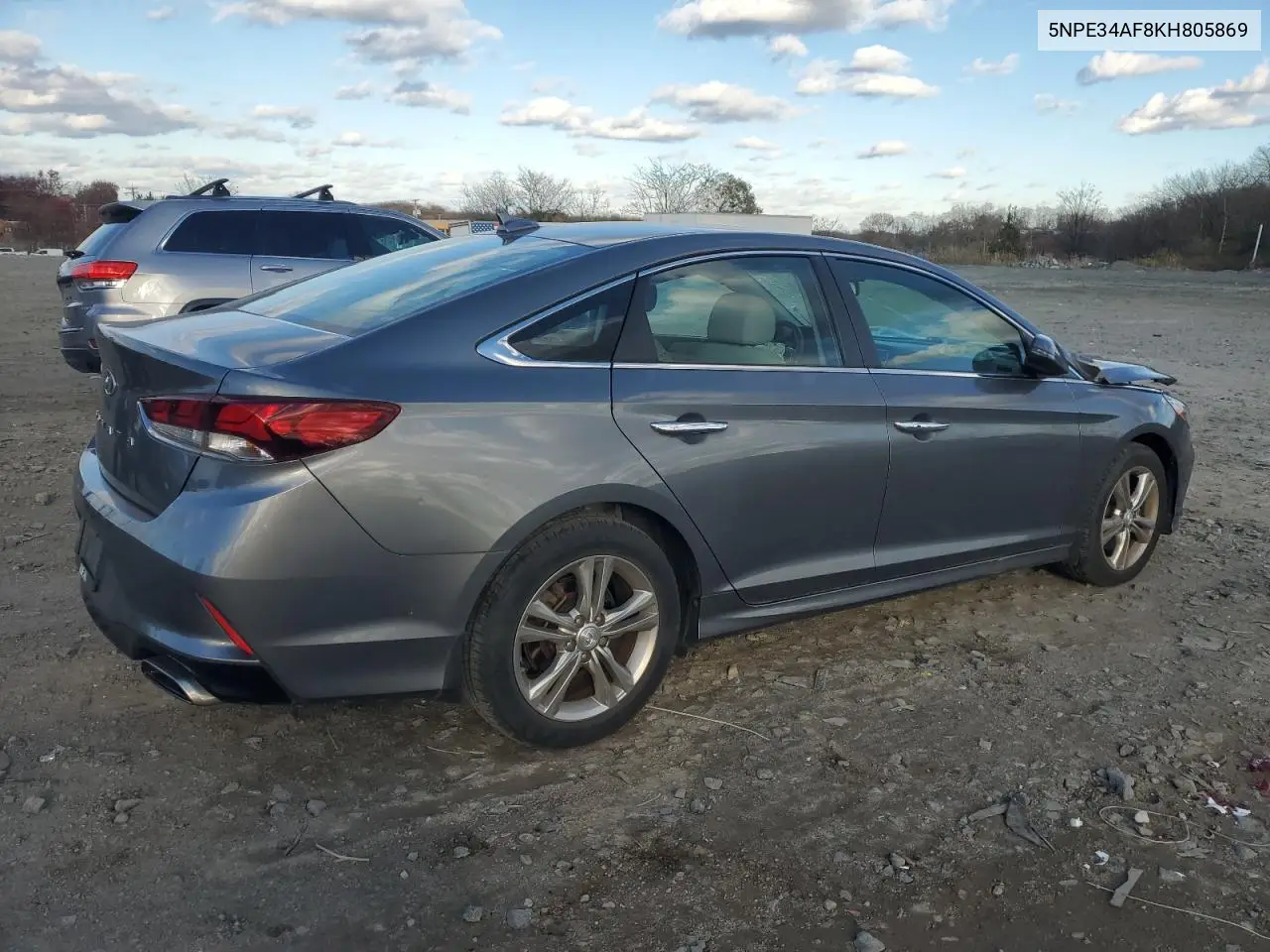 5NPE34AF8KH805869 2019 Hyundai Sonata Limited