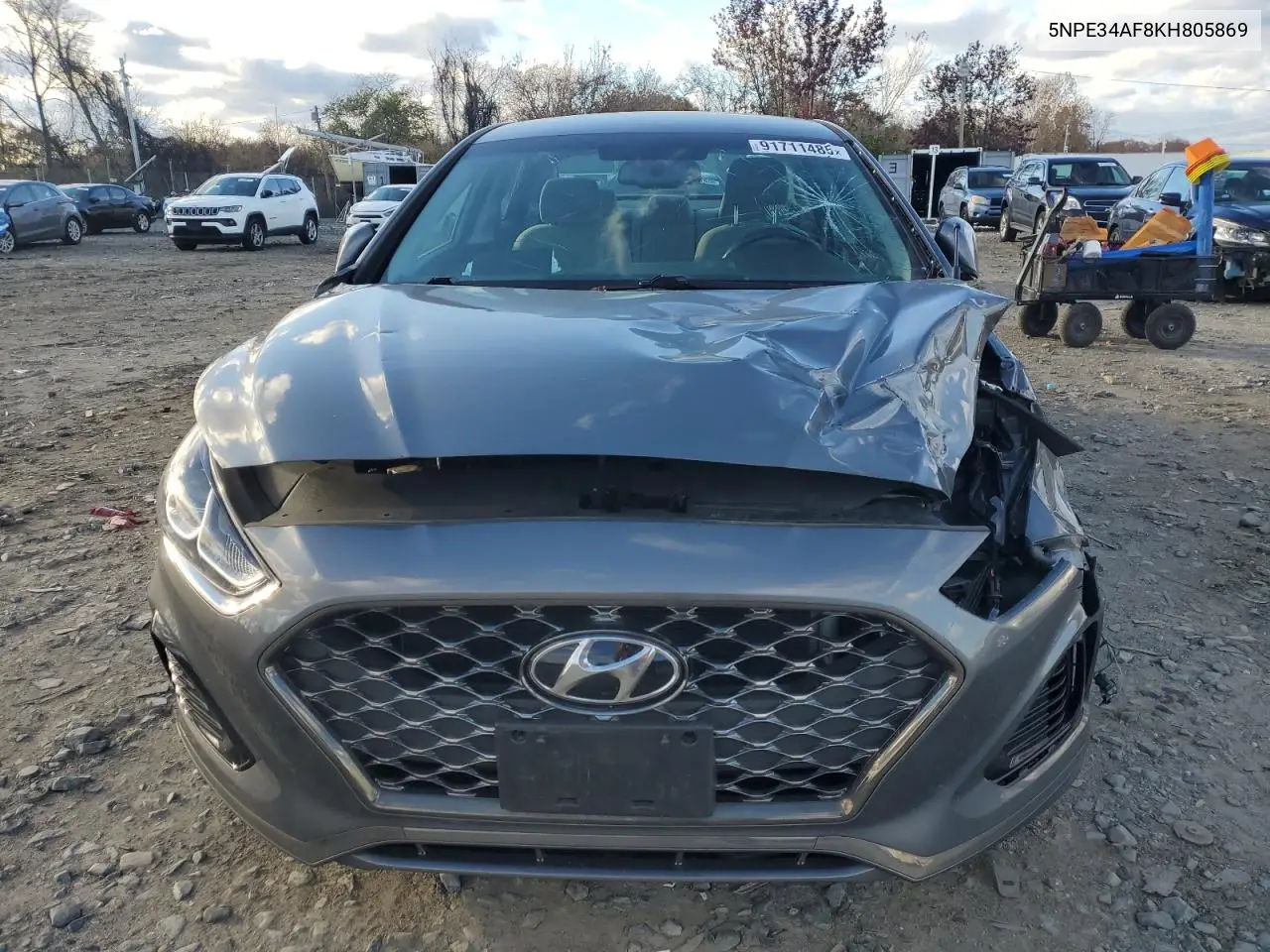 5NPE34AF8KH805869 2019 Hyundai Sonata Limited