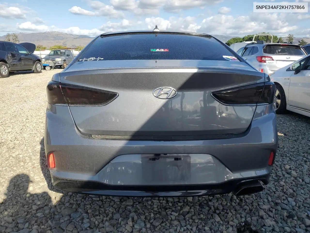 5NPE34AF2KH757866 2019 Hyundai Sonata Limited