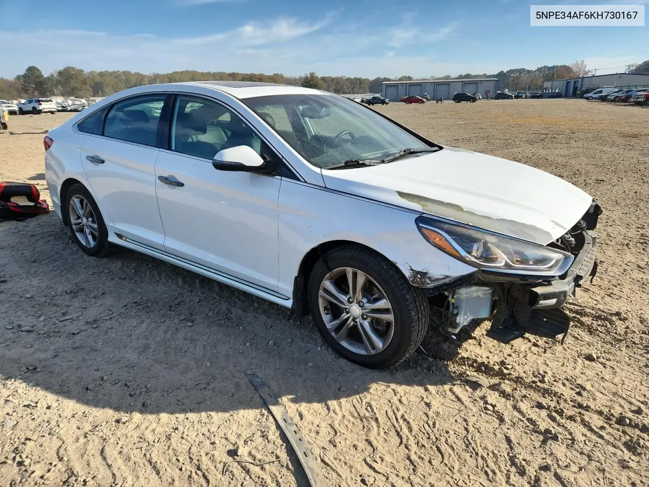 5NPE34AF6KH730167 2019 Hyundai Sonata Limited