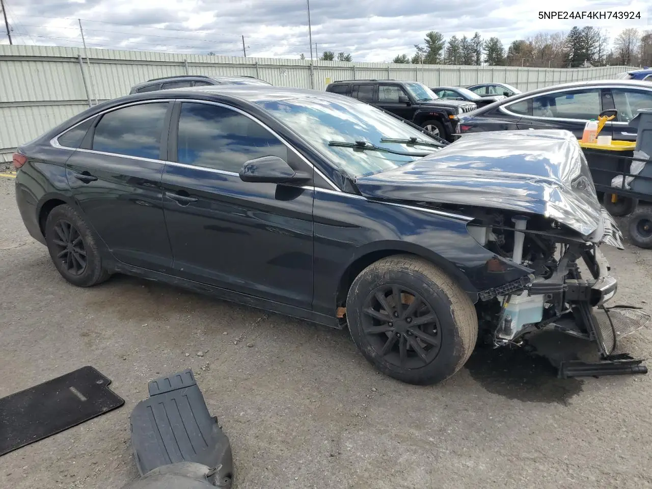 5NPE24AF4KH743924 2019 Hyundai Sonata Se