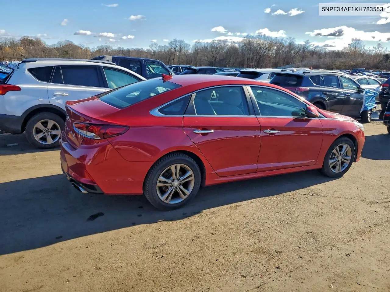 5NPE34AF1KH783553 2019 Hyundai Sonata Limited