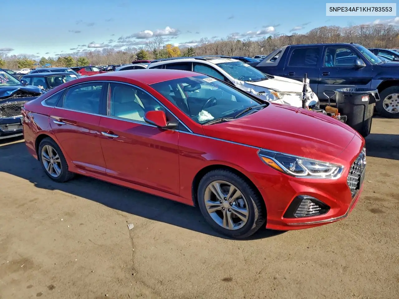 5NPE34AF1KH783553 2019 Hyundai Sonata Limited