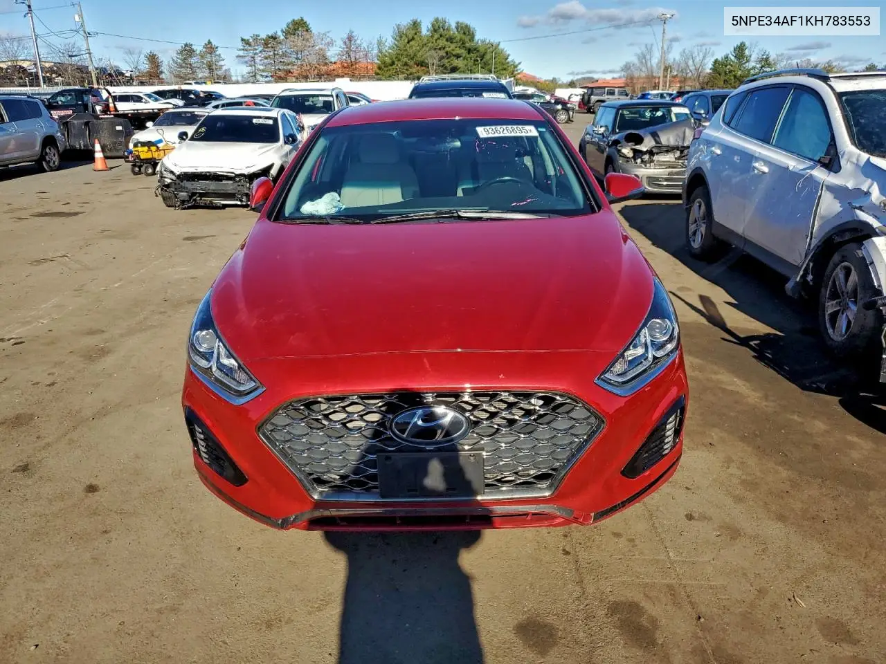 5NPE34AF1KH783553 2019 Hyundai Sonata Limited