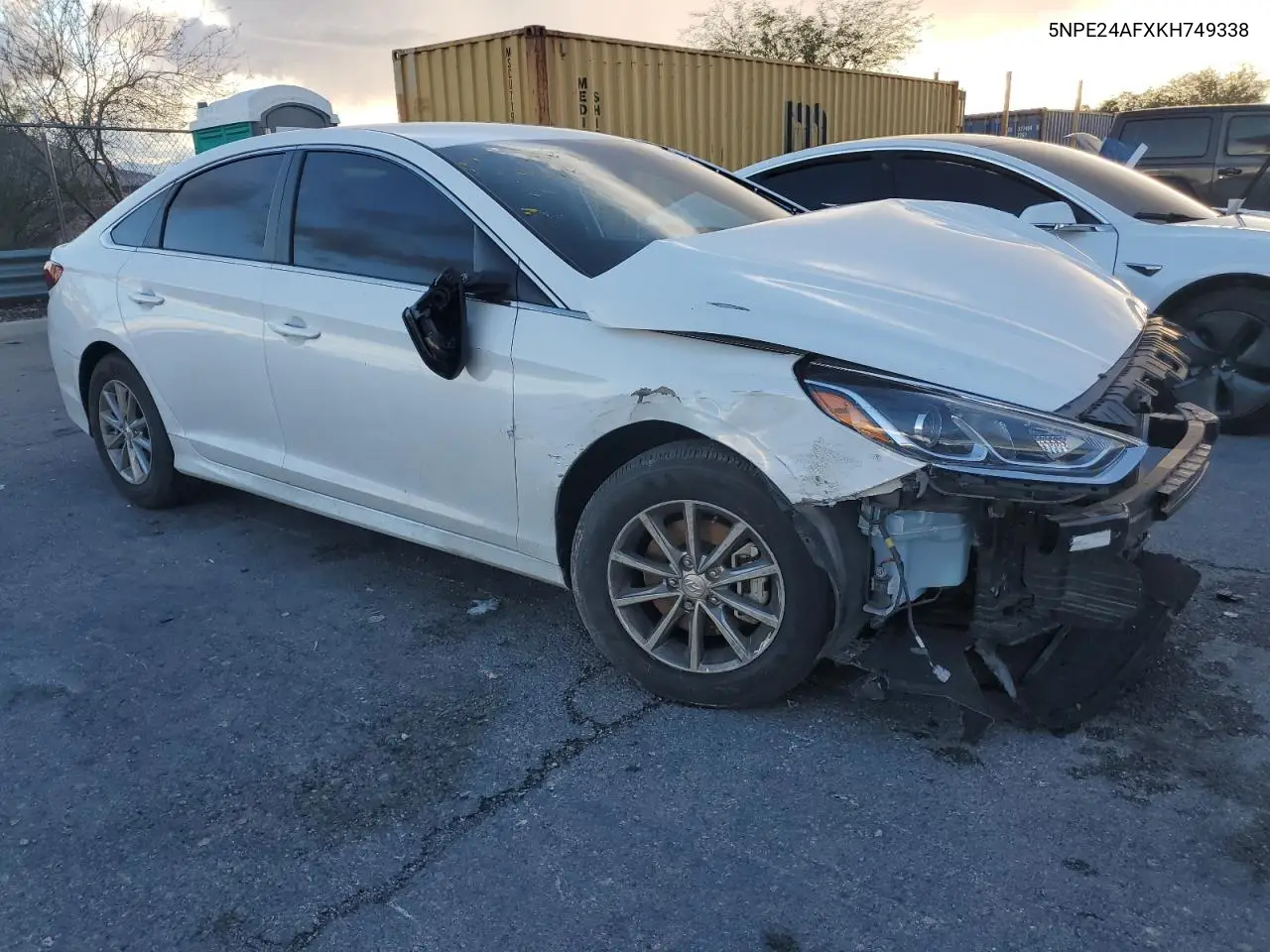 5NPE24AFXKH749338 2019 Hyundai Sonata Se