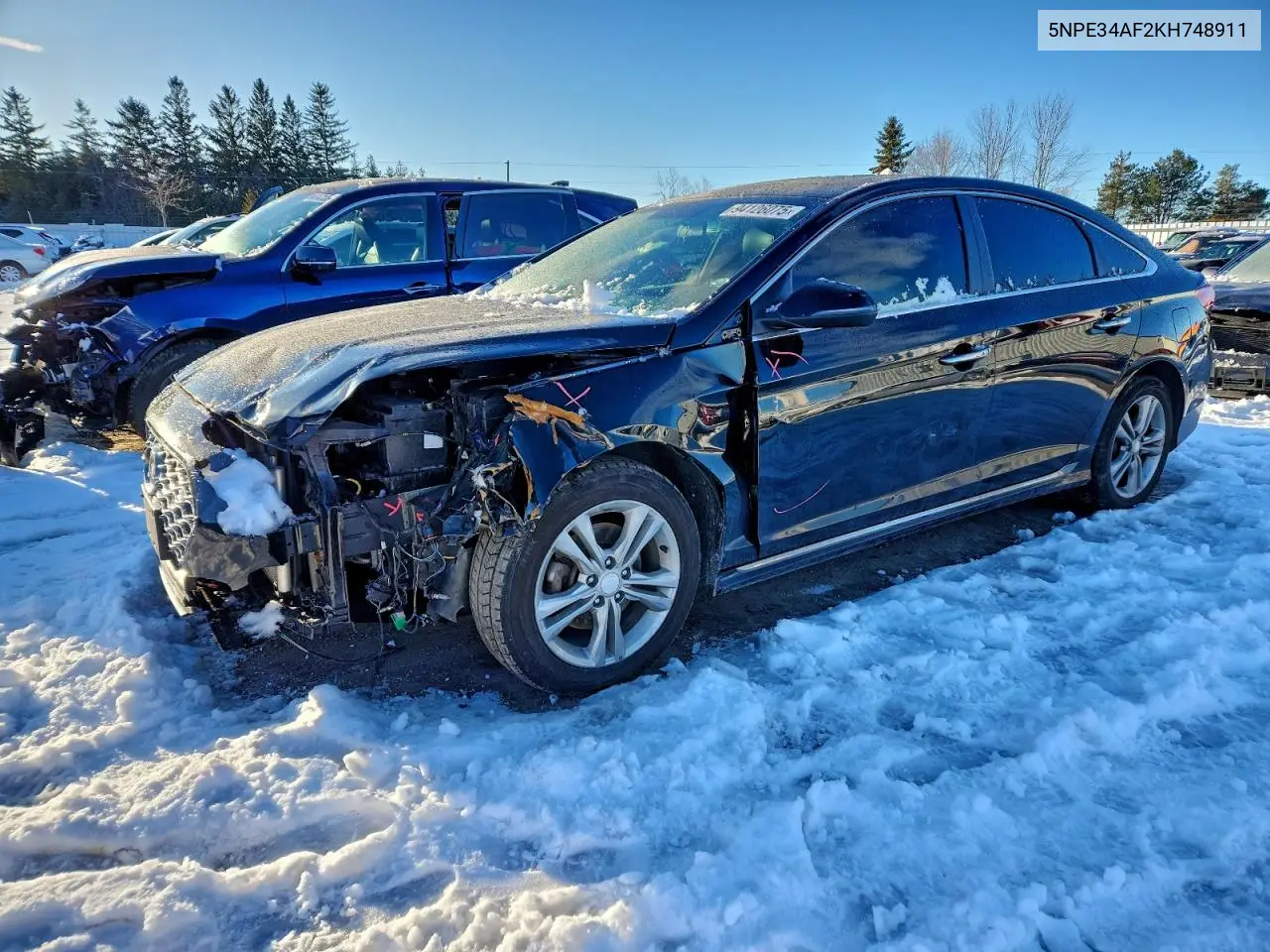 5NPE34AF2KH748911 2019 Hyundai Sonata Limited