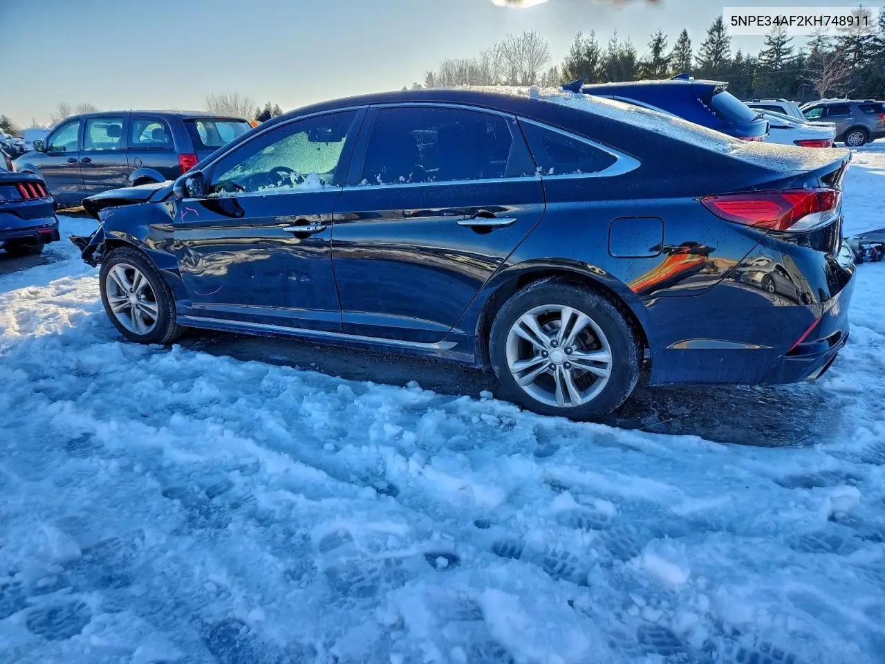 5NPE34AF2KH748911 2019 Hyundai Sonata Limited