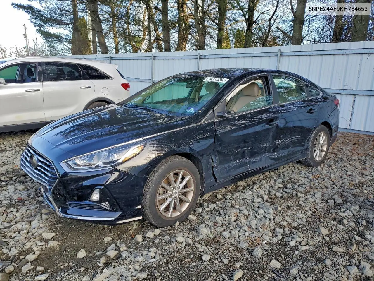 5NPE24AF9KH734653 2019 Hyundai Sonata Se