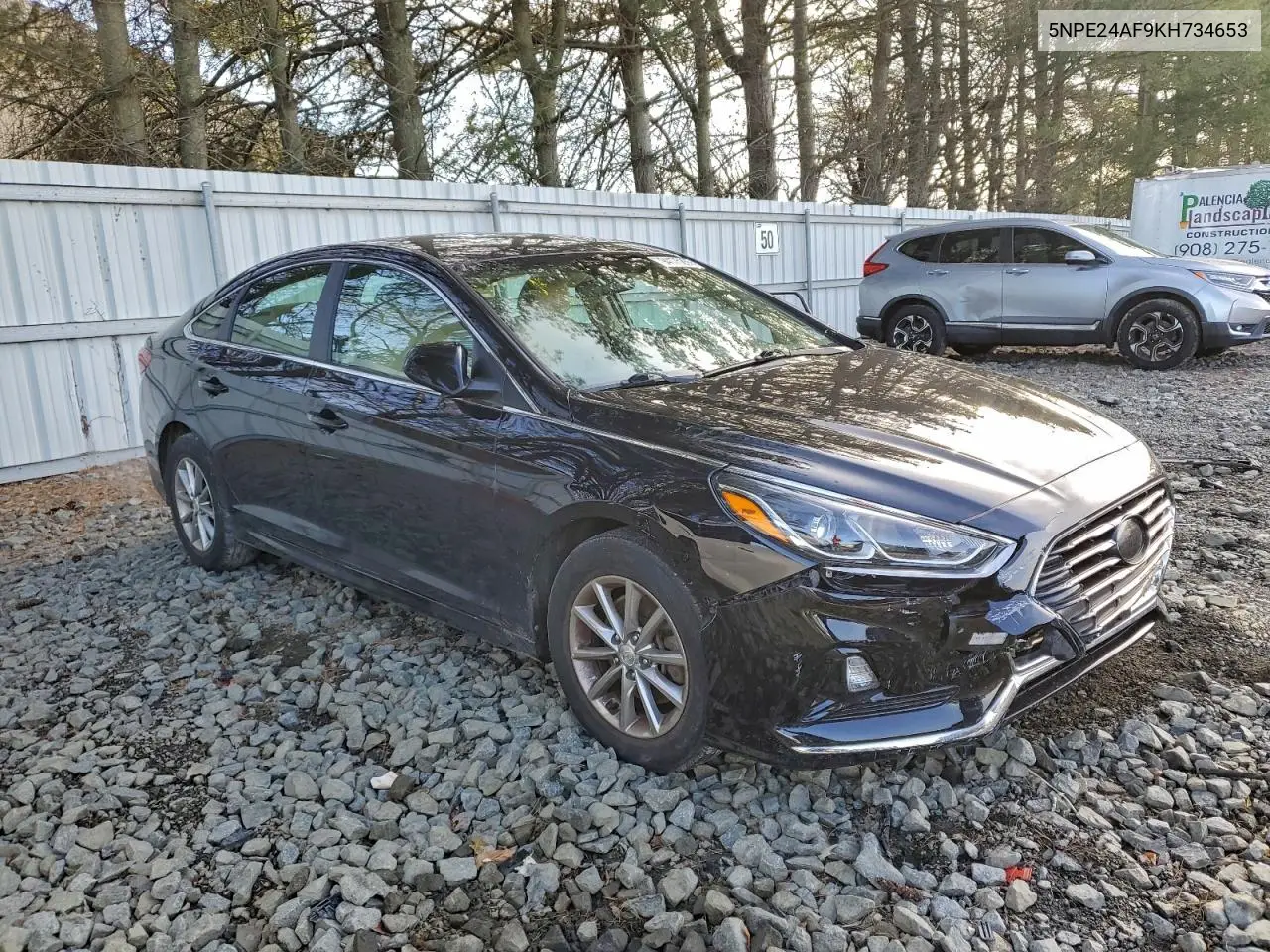 5NPE24AF9KH734653 2019 Hyundai Sonata Se