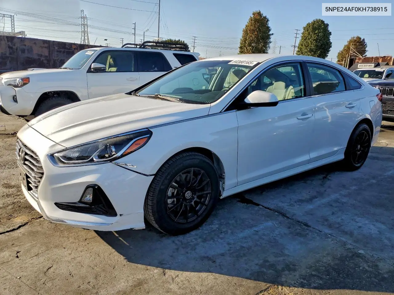 5NPE24AF0KH738915 2019 Hyundai Sonata Se