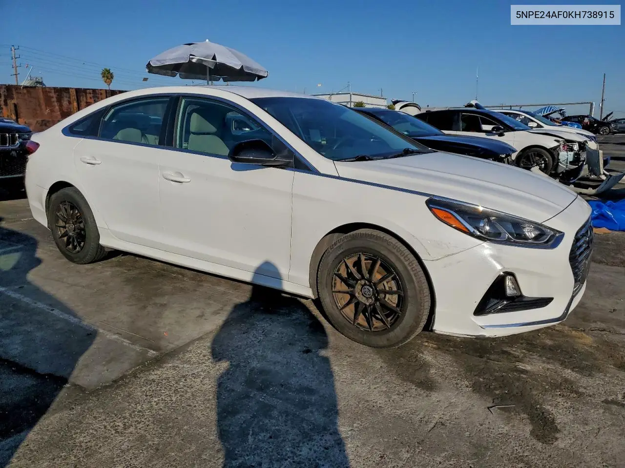 5NPE24AF0KH738915 2019 Hyundai Sonata Se