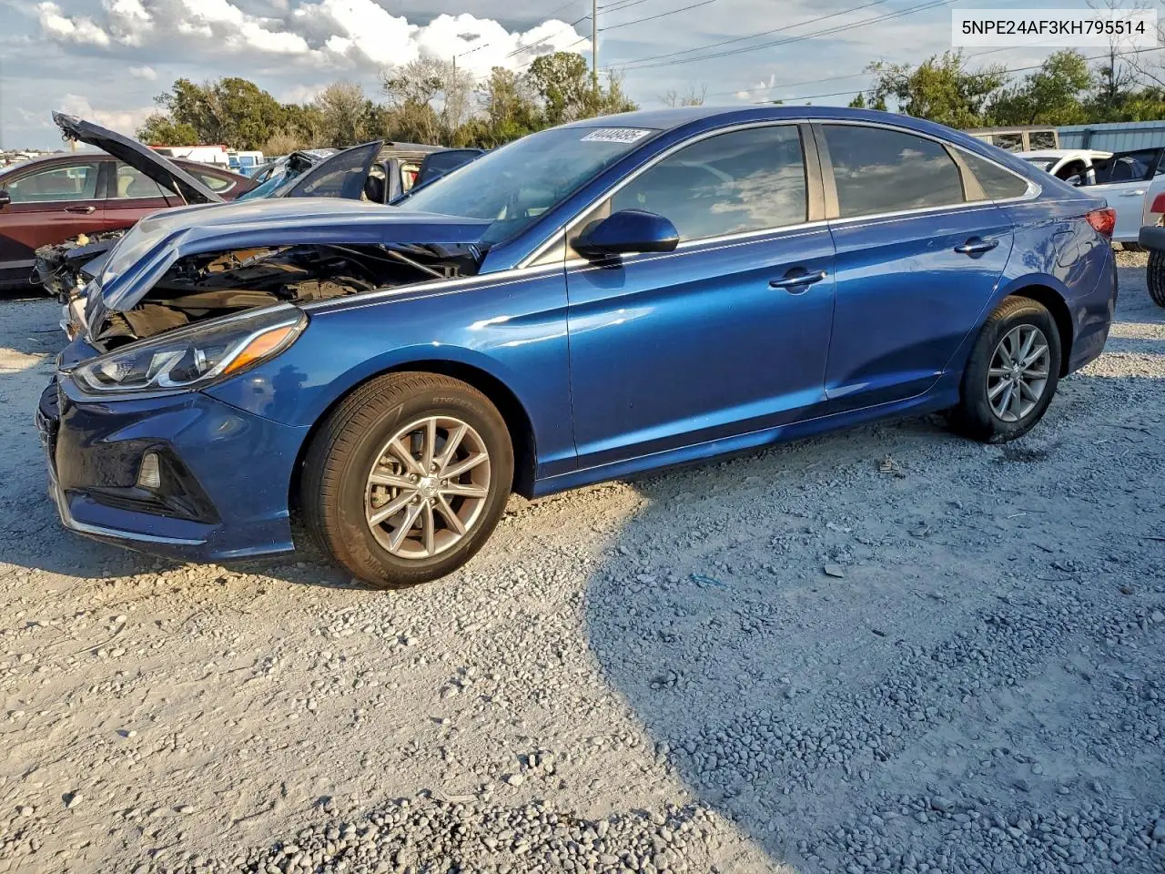 5NPE24AF3KH795514 2019 Hyundai Sonata Se