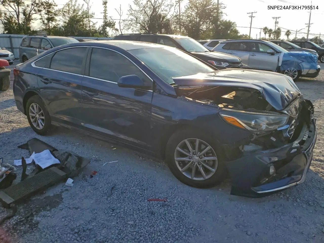 5NPE24AF3KH795514 2019 Hyundai Sonata Se