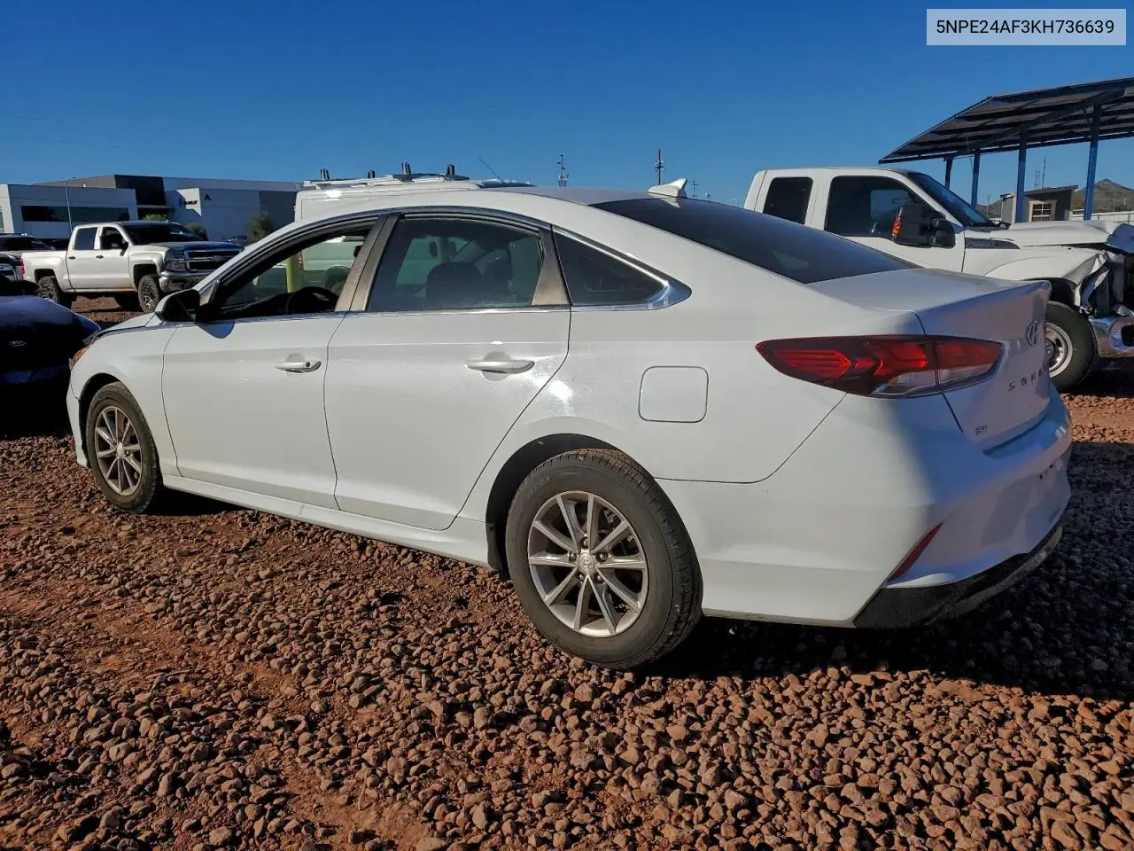 5NPE24AF3KH736639 2019 Hyundai Sonata Se