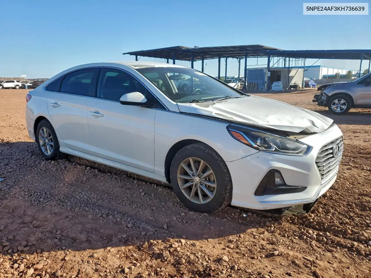 5NPE24AF3KH736639 2019 Hyundai Sonata Se