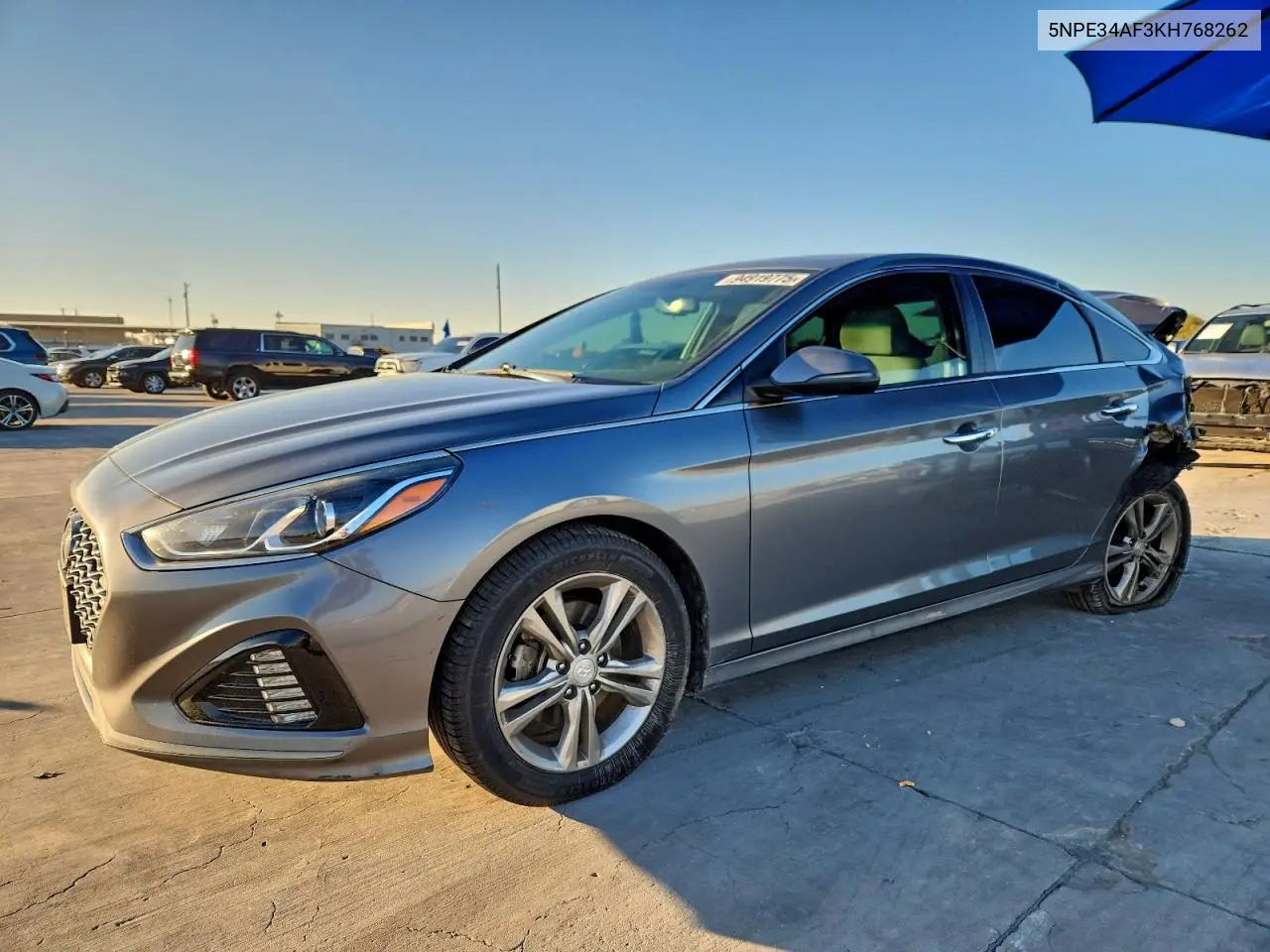5NPE34AF3KH768262 2019 Hyundai Sonata Limited