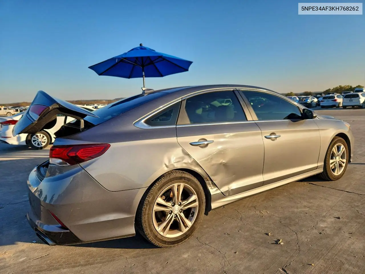 5NPE34AF3KH768262 2019 Hyundai Sonata Limited