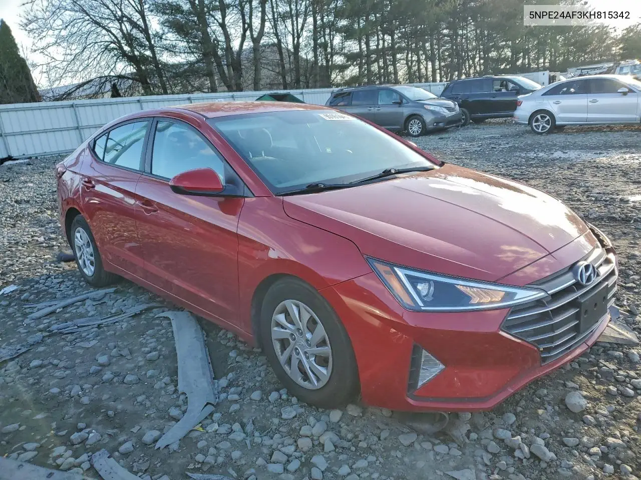 5NPE24AF3KH815342 2019 Hyundai Sonata Se