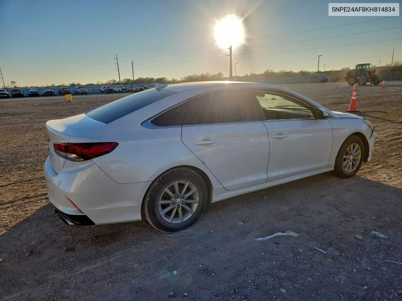 5NPE24AF8KH814834 2019 Hyundai Sonata Se