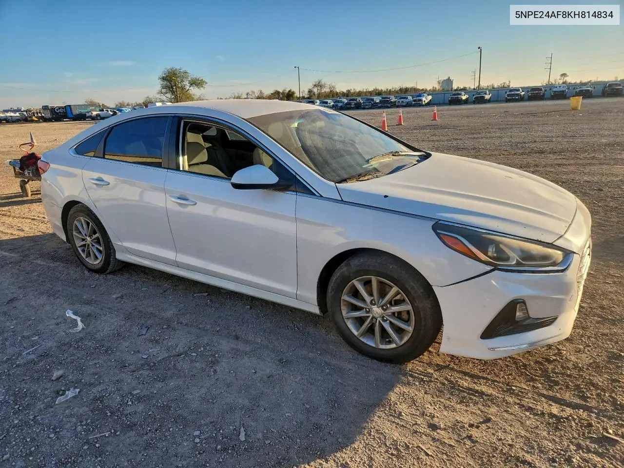 5NPE24AF8KH814834 2019 Hyundai Sonata Se