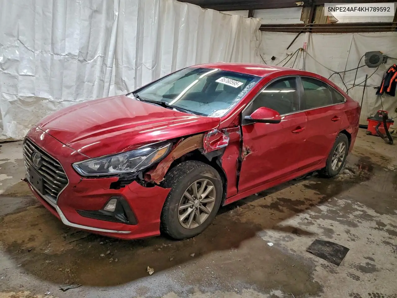 5NPE24AF4KH789592 2019 Hyundai Sonata Se