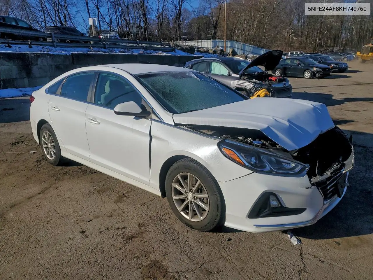 5NPE24AF8KH749760 2019 Hyundai Sonata Se