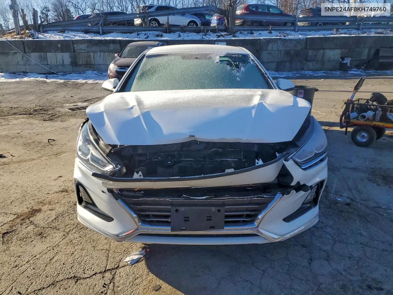 5NPE24AF8KH749760 2019 Hyundai Sonata Se
