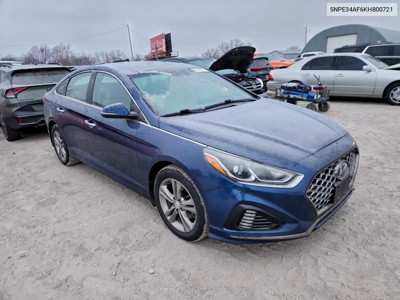 5NPE34AF6KH800721 2019 Hyundai Sonata Limited