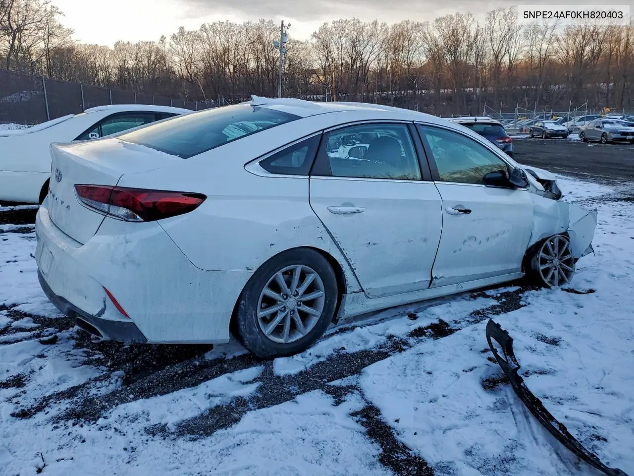 5NPE24AF0KH820403 2019 Hyundai Sonata Se