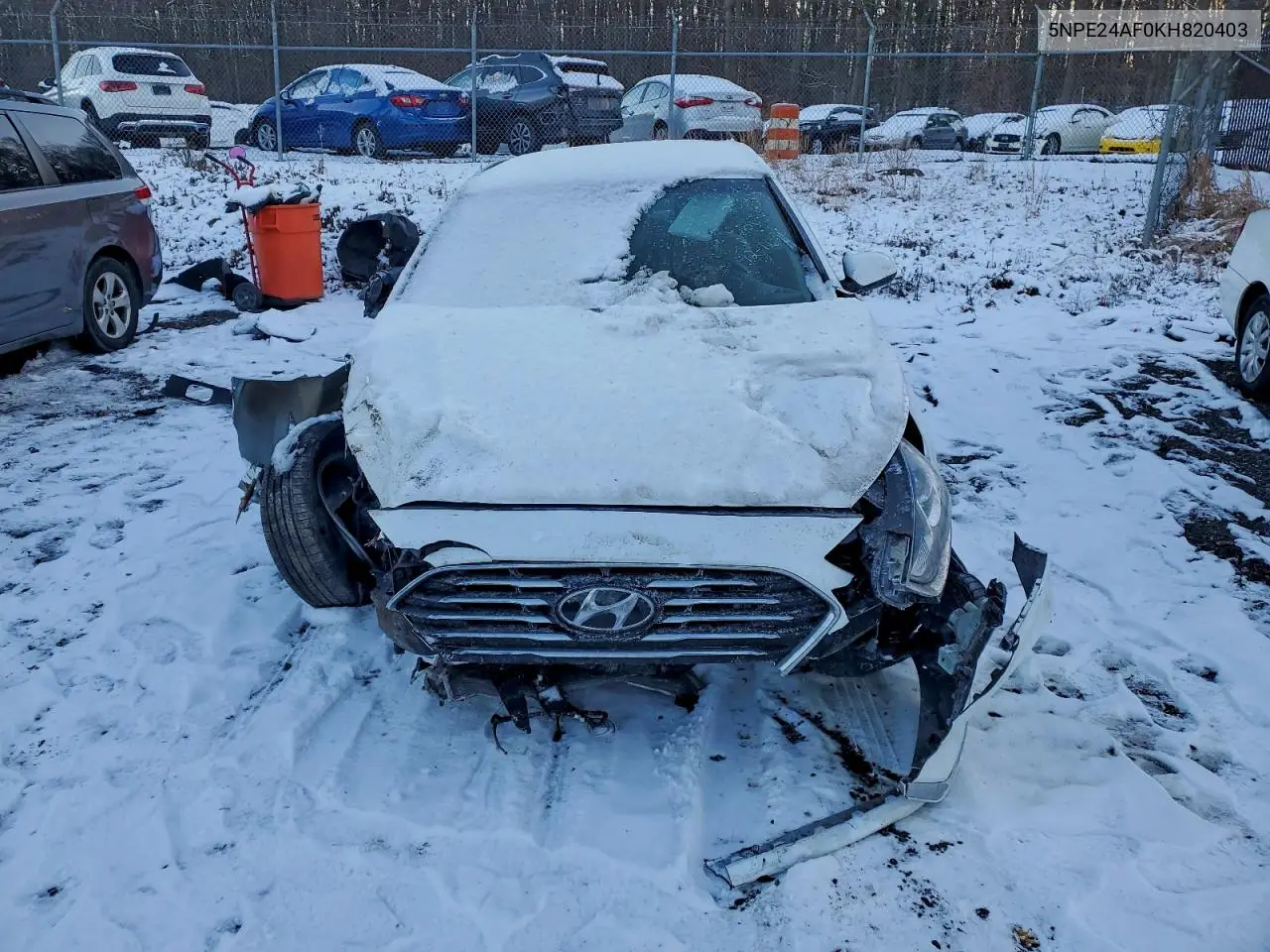5NPE24AF0KH820403 2019 Hyundai Sonata Se
