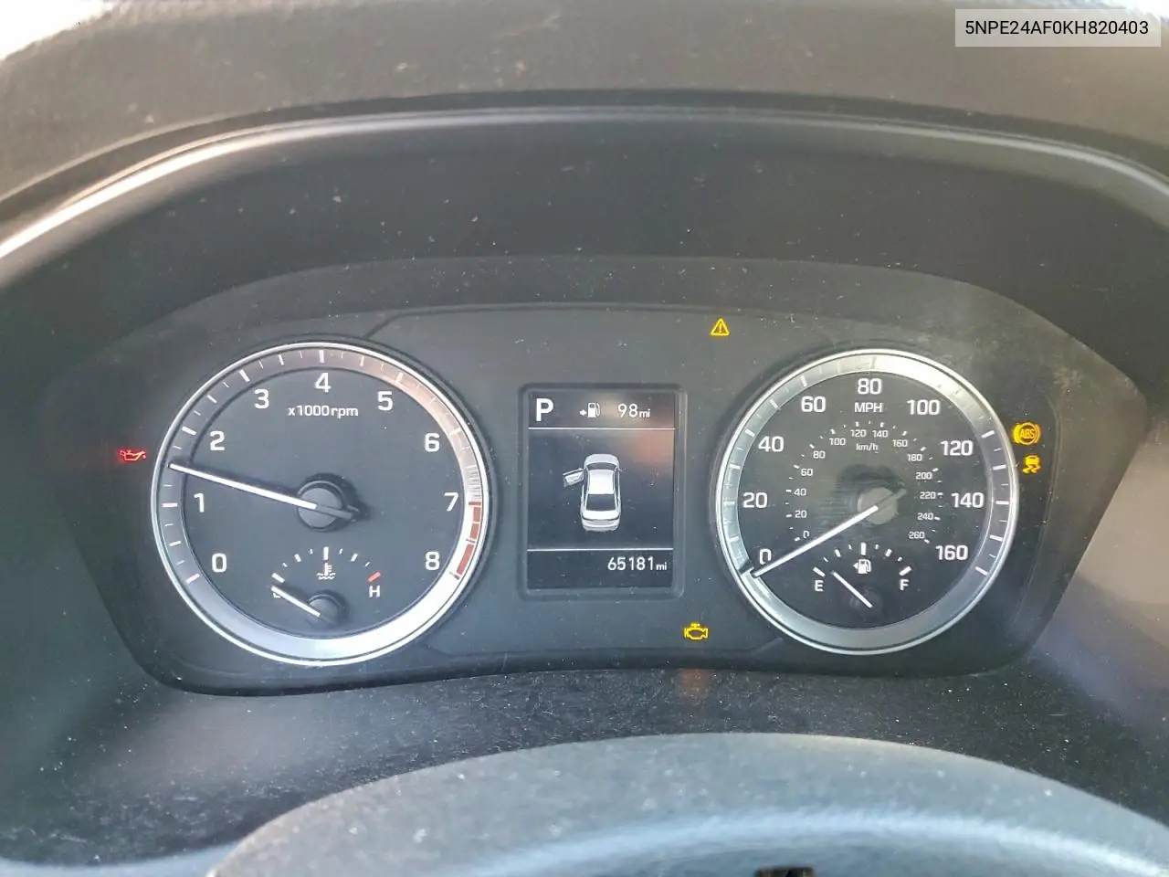 5NPE24AF0KH820403 2019 Hyundai Sonata Se