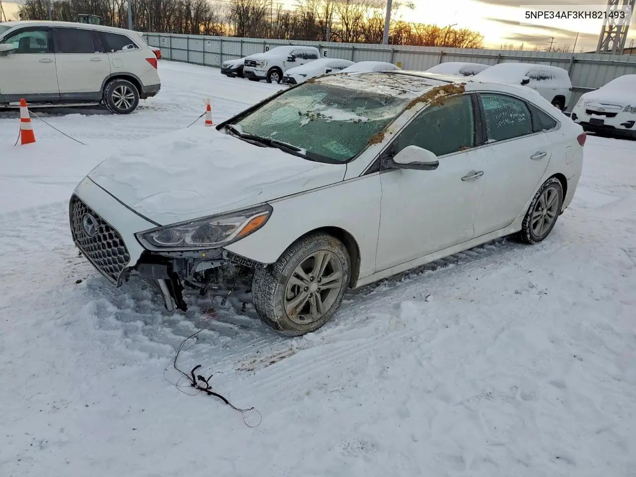 5NPE34AF3KH821493 2019 Hyundai Sonata Limited