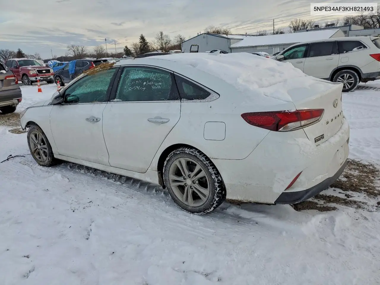 5NPE34AF3KH821493 2019 Hyundai Sonata Limited