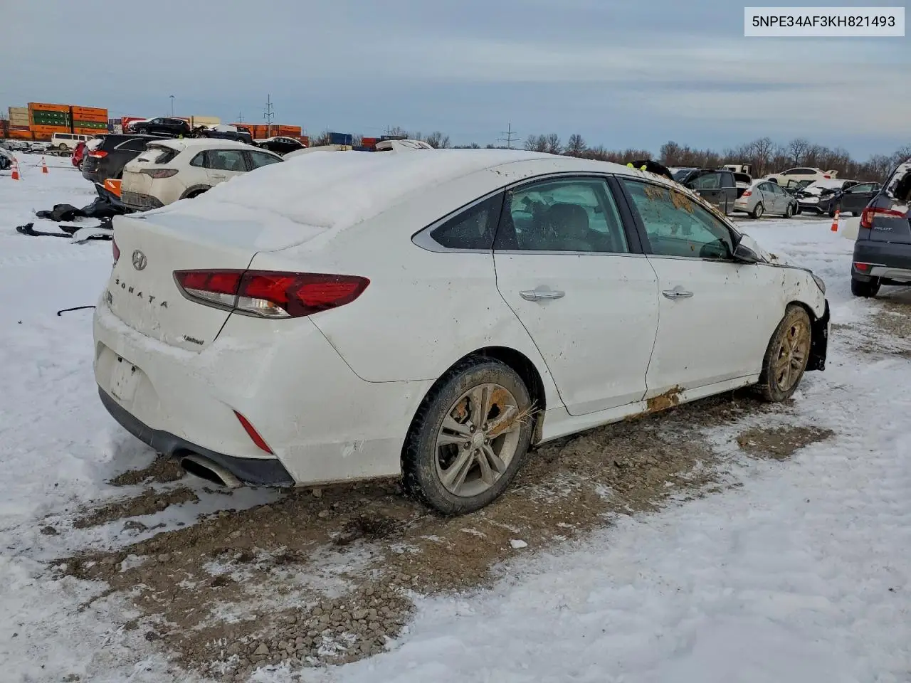5NPE34AF3KH821493 2019 Hyundai Sonata Limited
