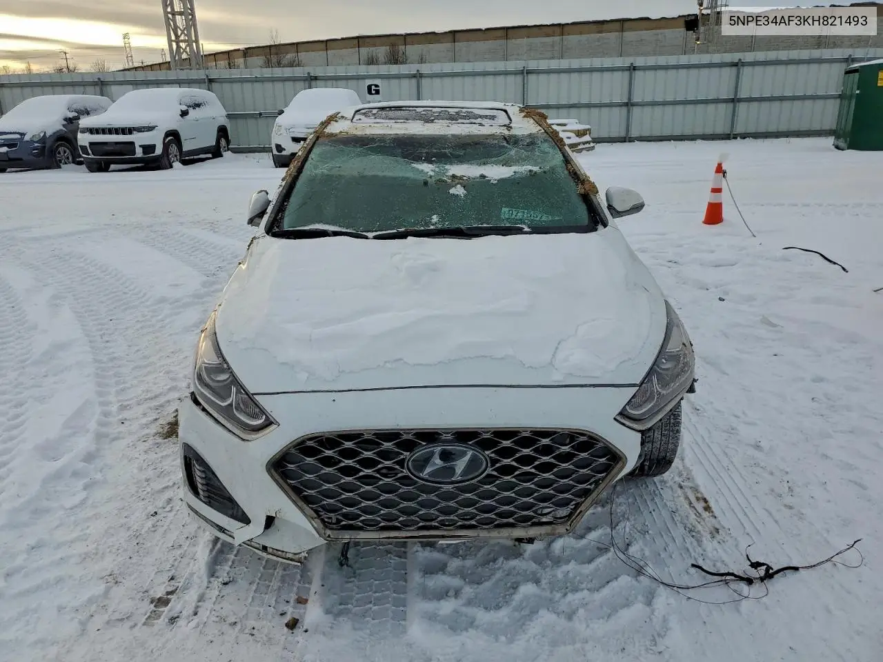 5NPE34AF3KH821493 2019 Hyundai Sonata Limited