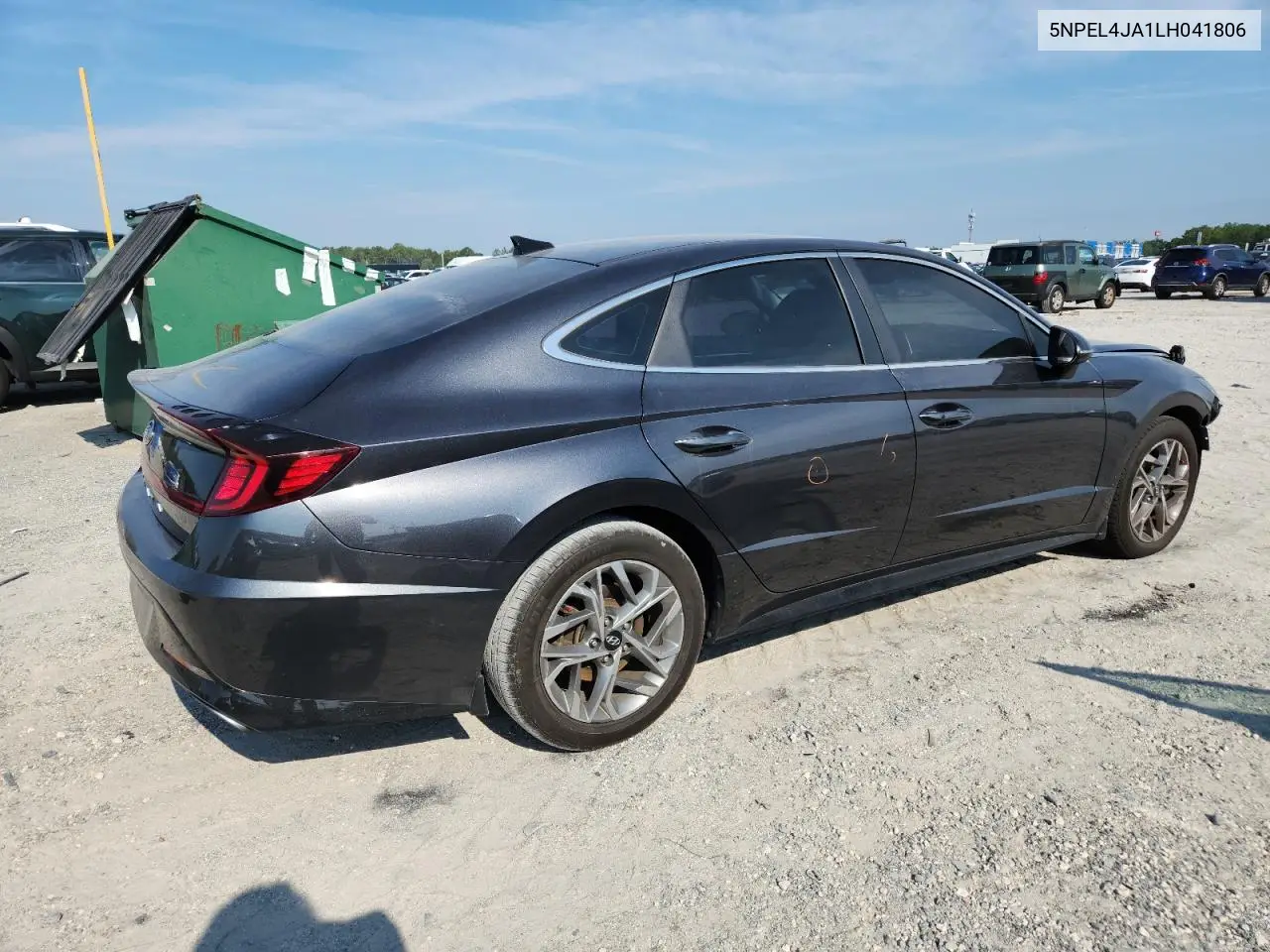 5NPEL4JA1LH041806 2020 Hyundai Sonata Sel