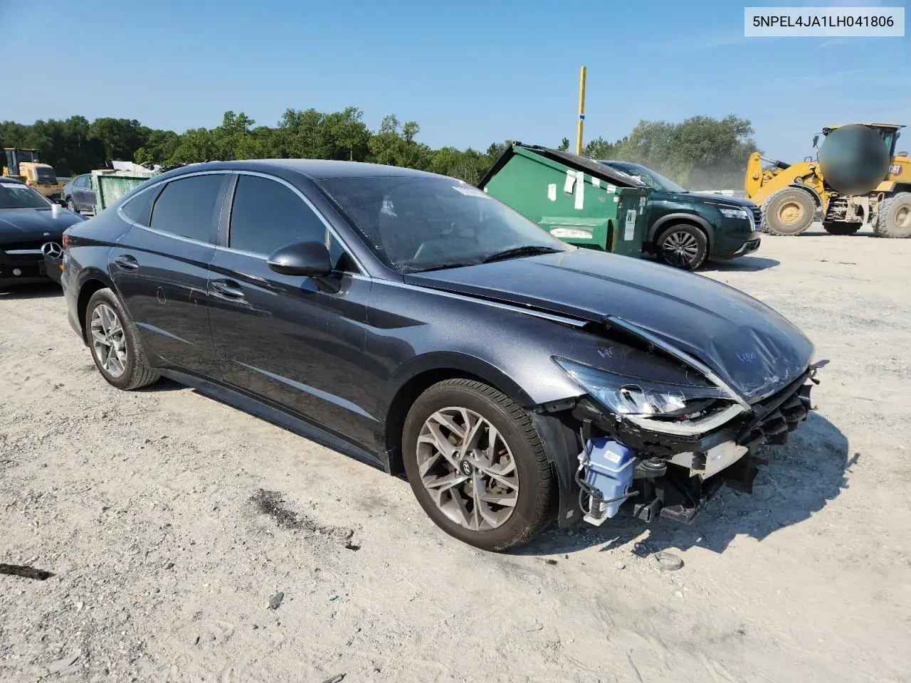 5NPEL4JA1LH041806 2020 Hyundai Sonata Sel