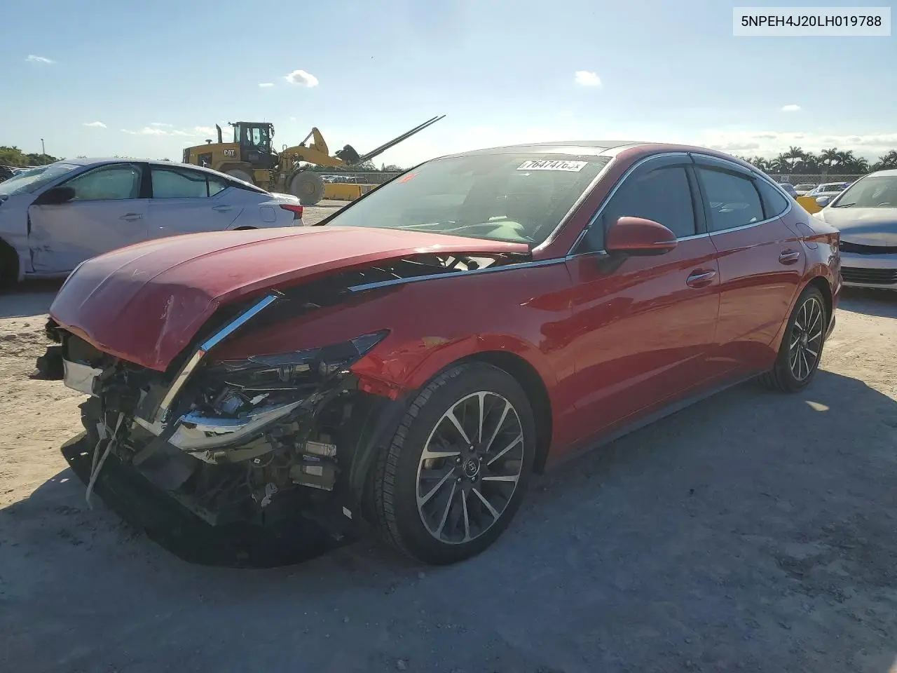 5NPEH4J20LH019788 2020 Hyundai Sonata Limited