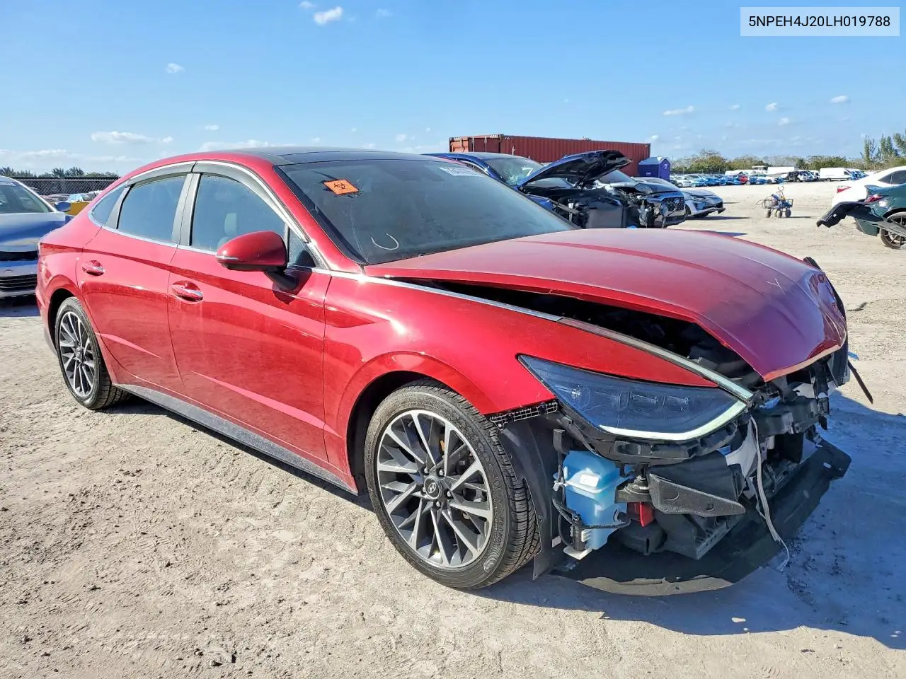 5NPEH4J20LH019788 2020 Hyundai Sonata Limited