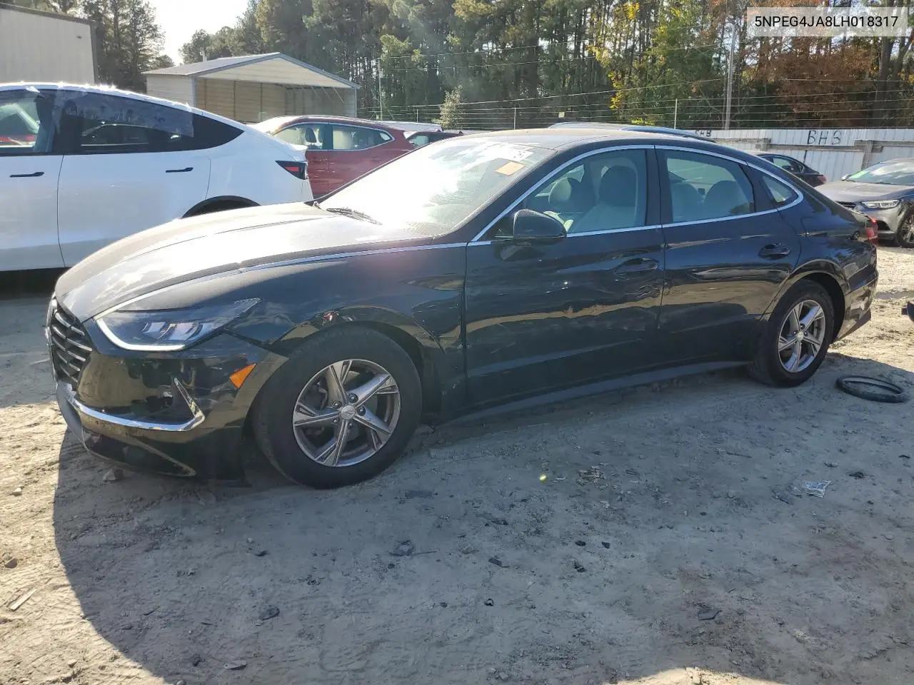 5NPEG4JA8LH018317 2020 Hyundai Sonata Se