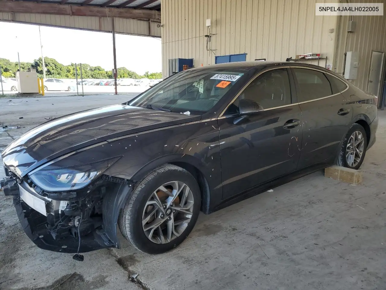 5NPEL4JA4LH022005 2020 Hyundai Sonata Sel
