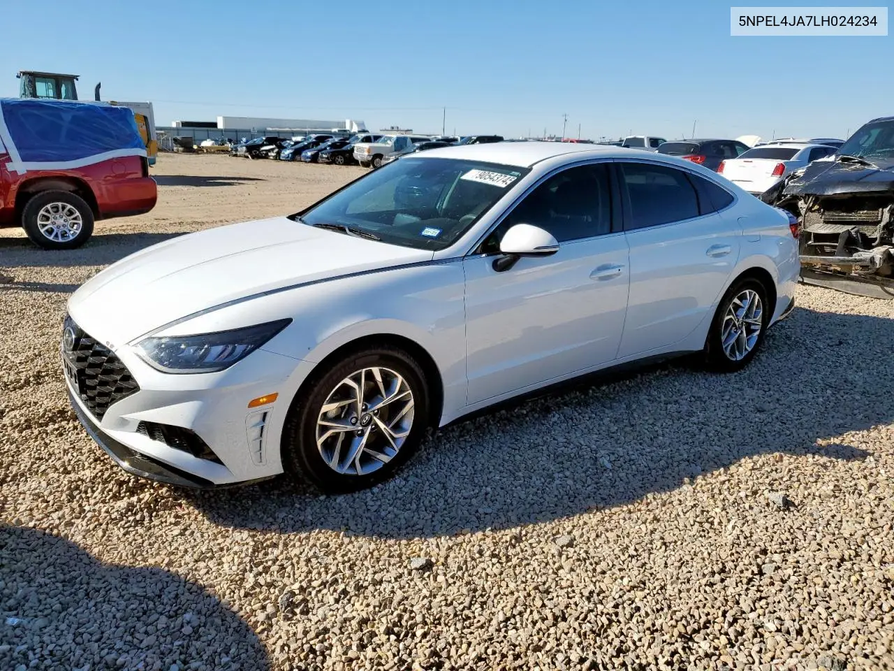 5NPEL4JA7LH024234 2020 Hyundai Sonata Sel