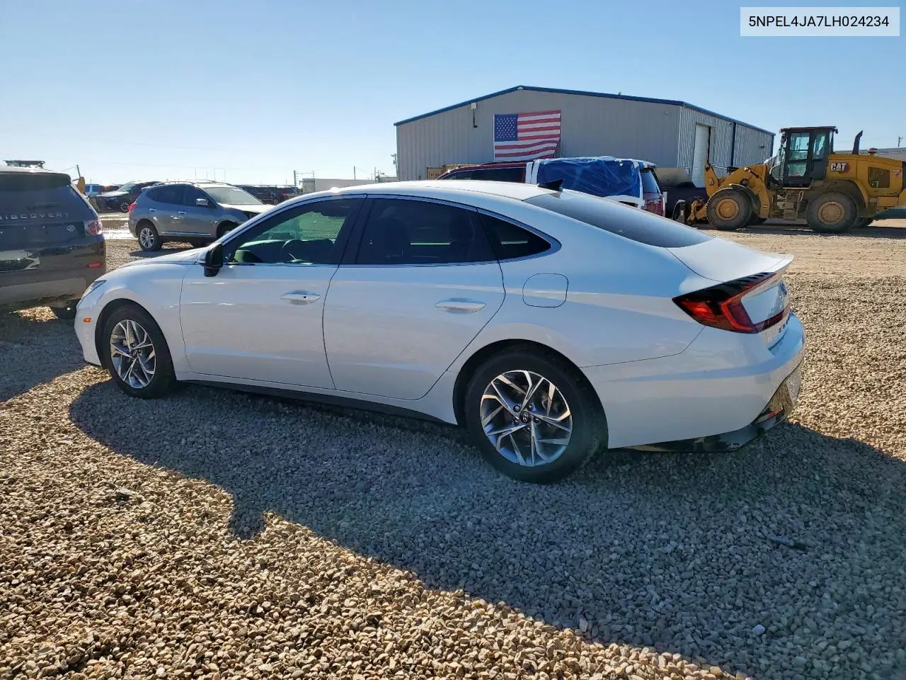 5NPEL4JA7LH024234 2020 Hyundai Sonata Sel