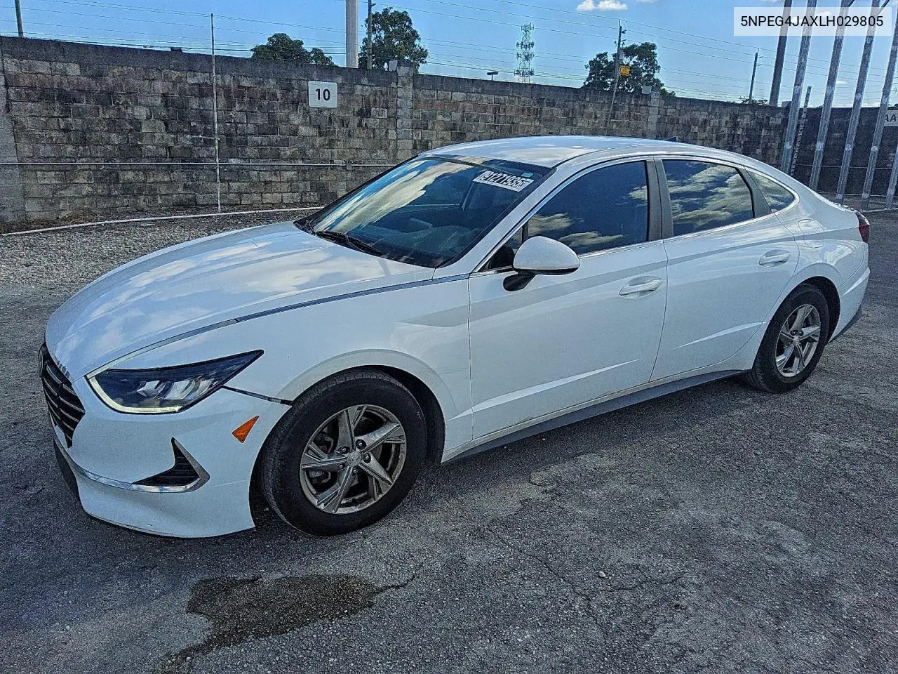 5NPEG4JAXLH029805 2020 Hyundai Sonata Se