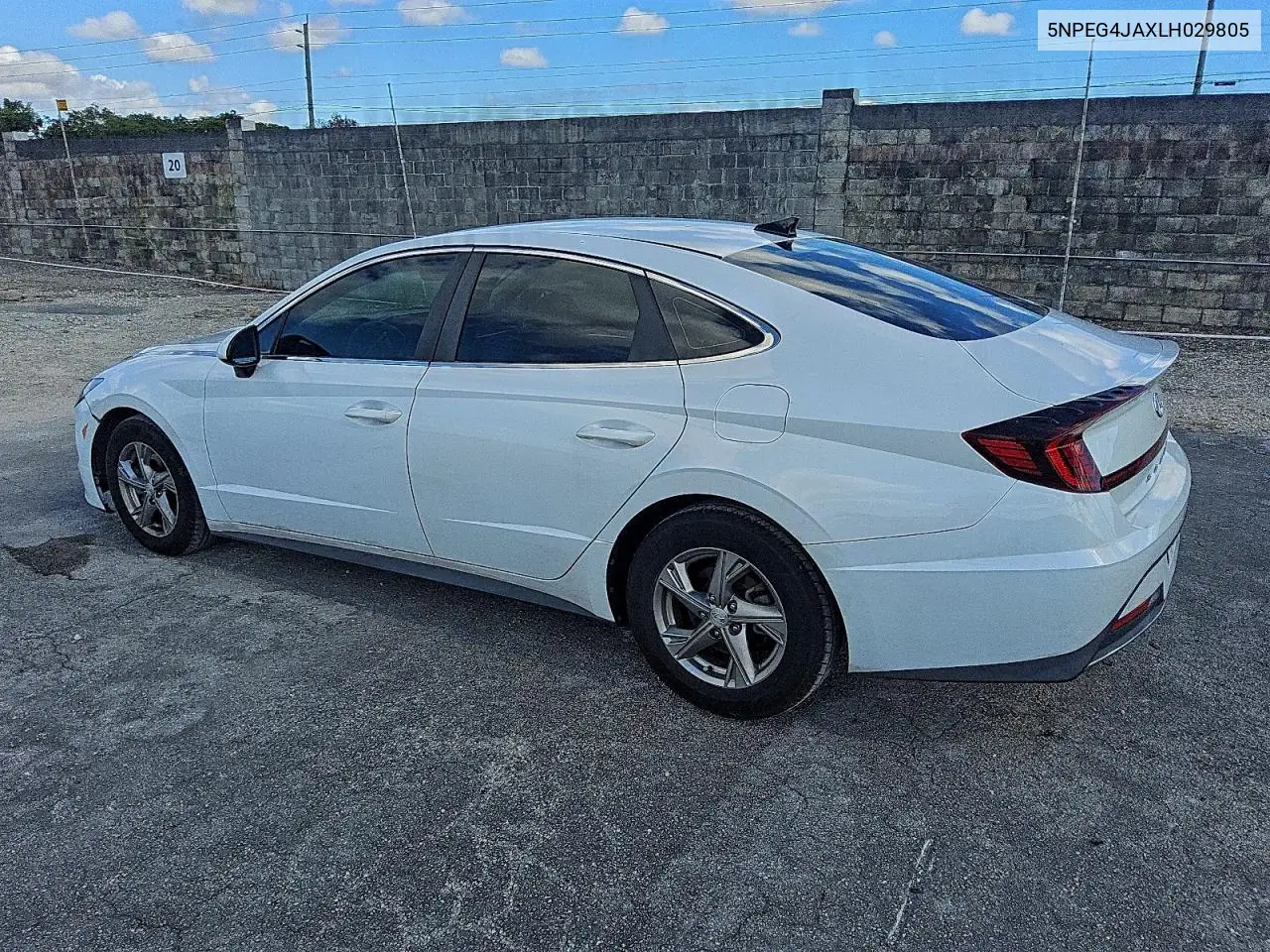 5NPEG4JAXLH029805 2020 Hyundai Sonata Se