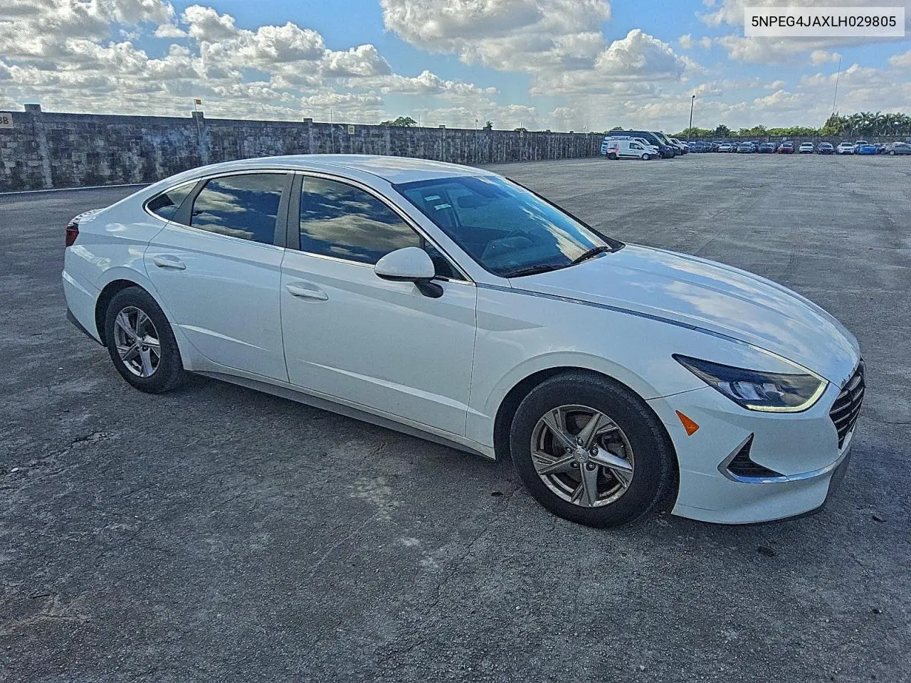 5NPEG4JAXLH029805 2020 Hyundai Sonata Se