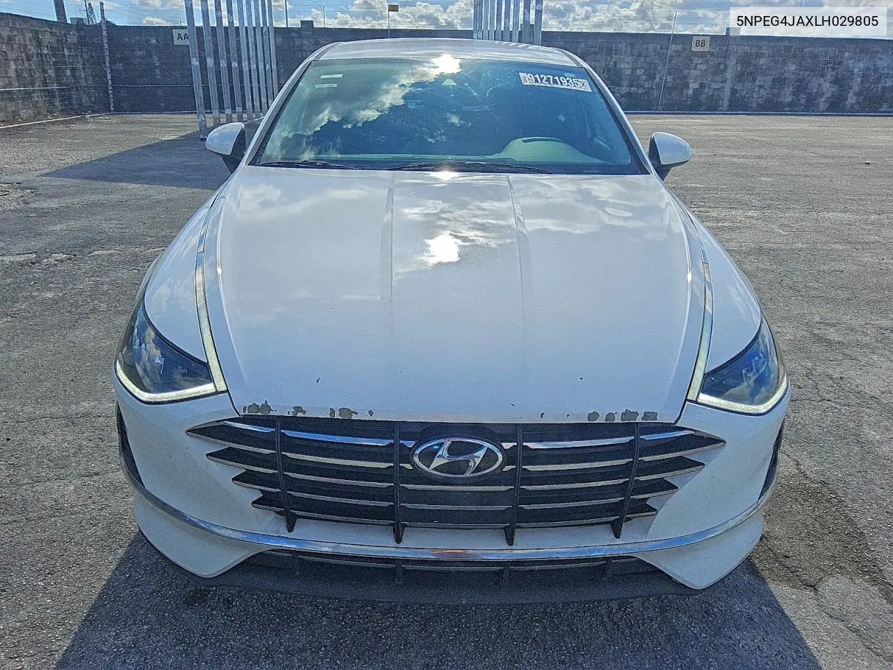 5NPEG4JAXLH029805 2020 Hyundai Sonata Se