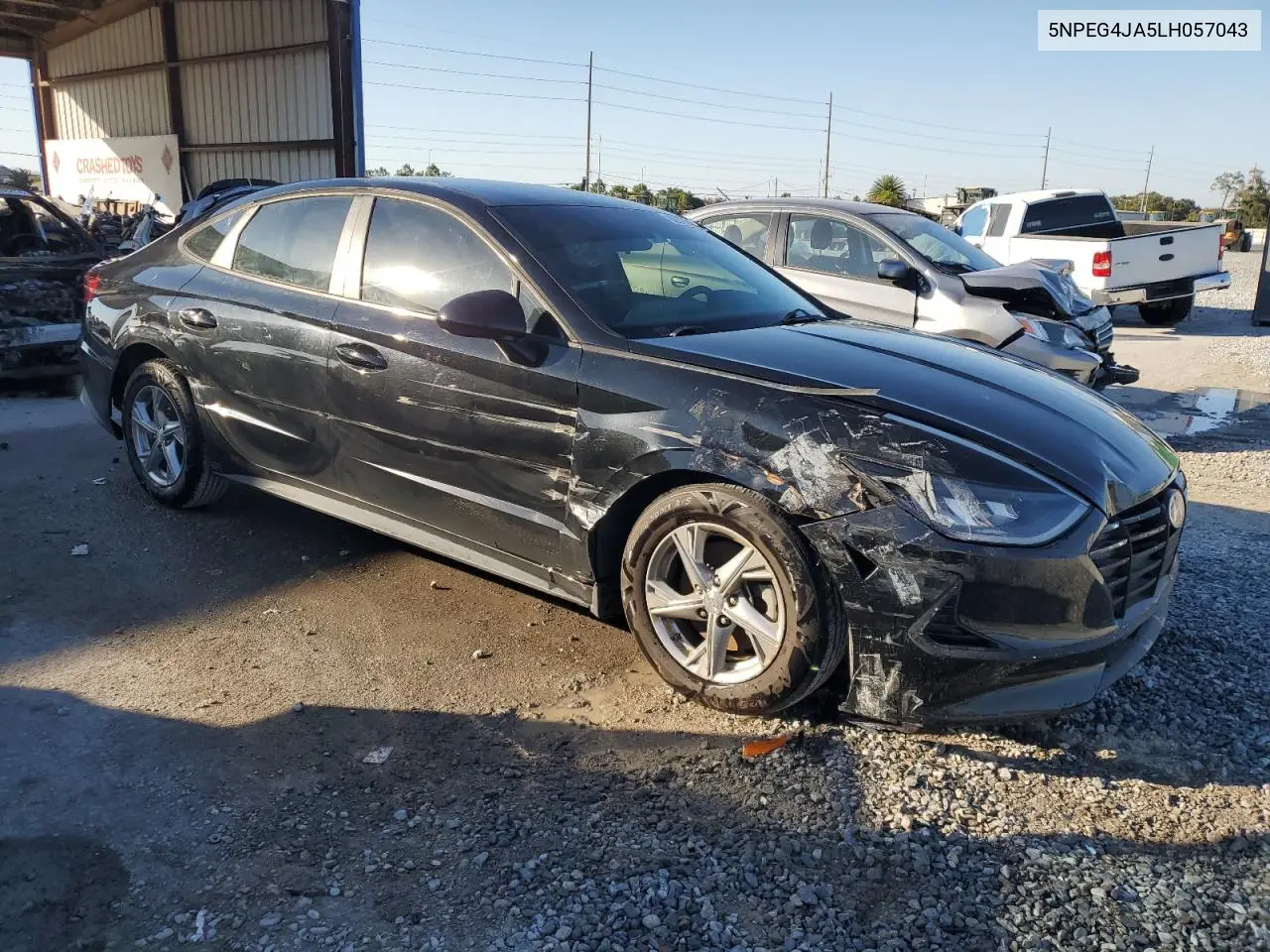 5NPEG4JA5LH057043 2020 Hyundai Sonata Se
