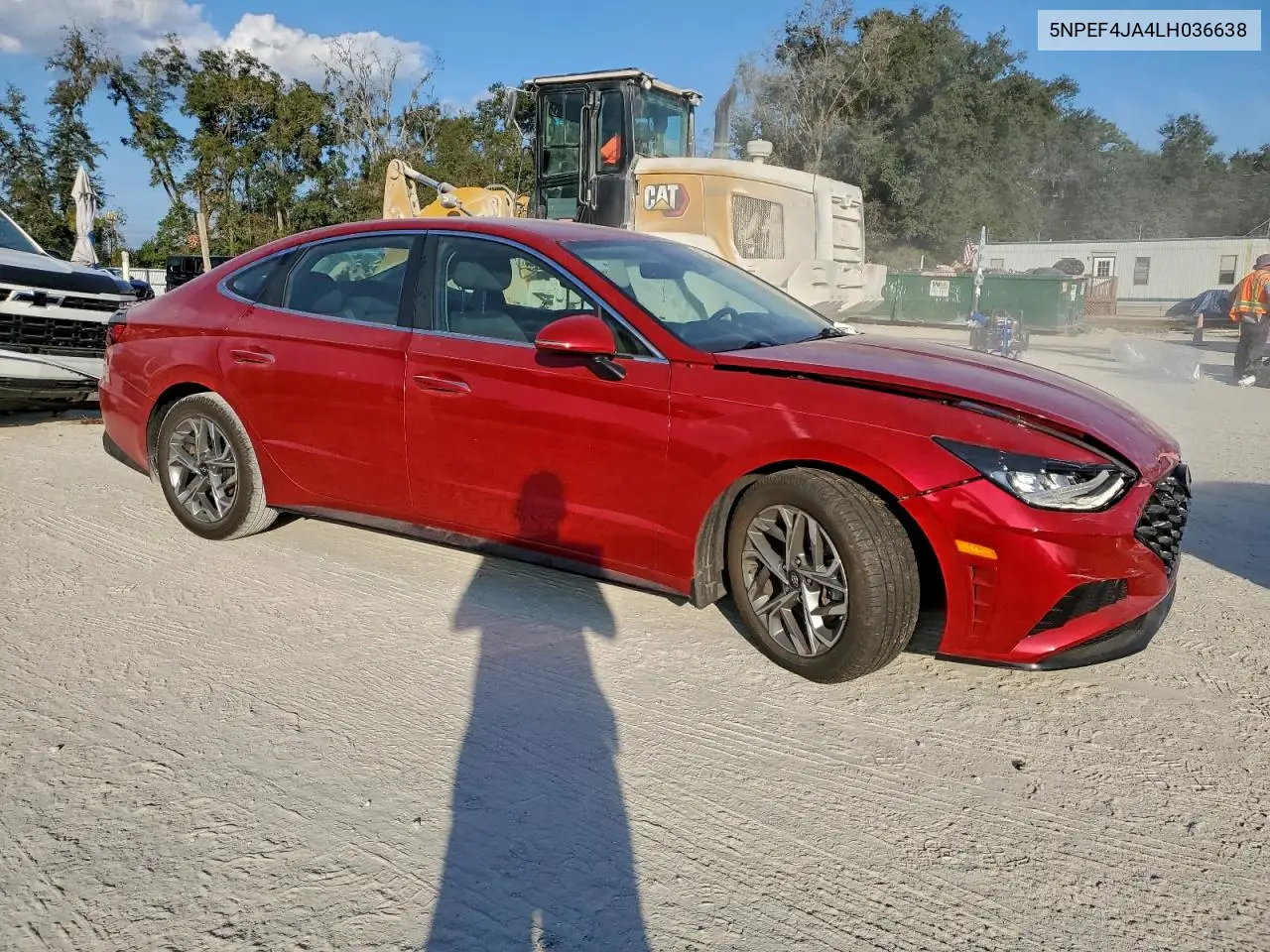 5NPEF4JA4LH036638 2020 Hyundai Sonata Sel