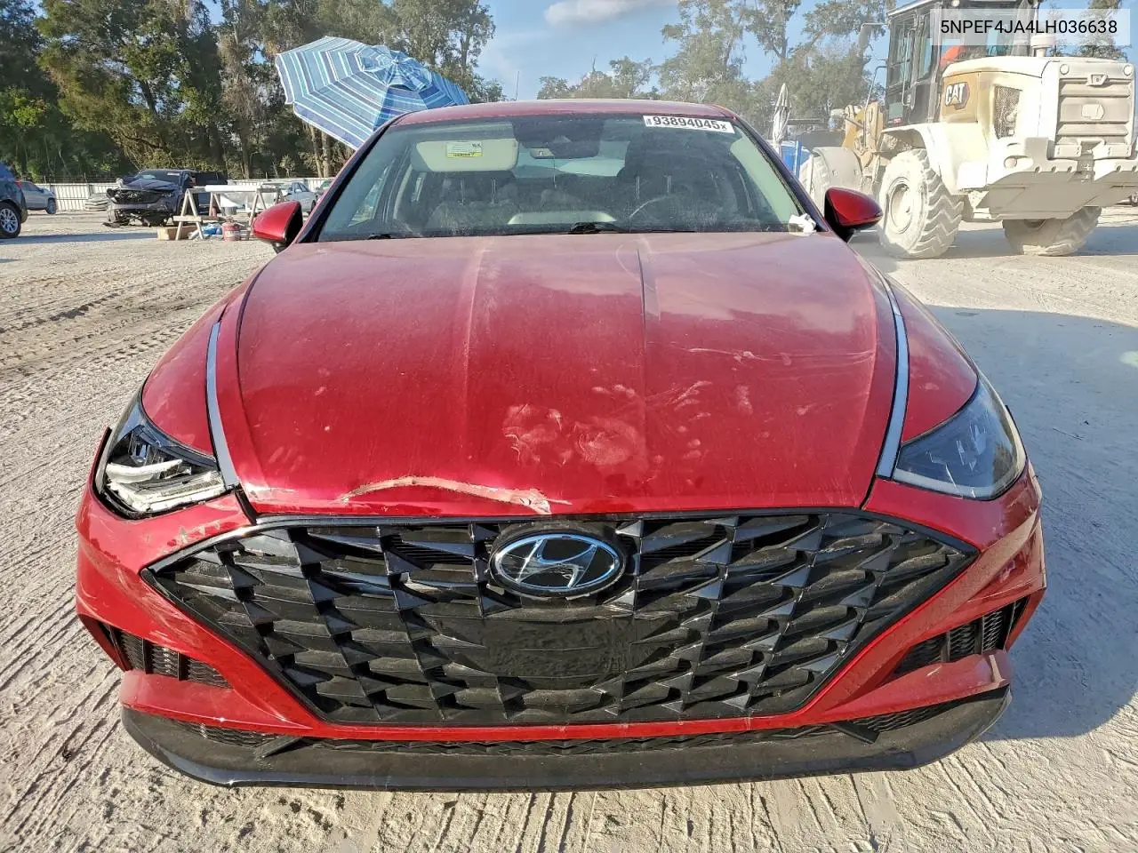 5NPEF4JA4LH036638 2020 Hyundai Sonata Sel